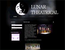Tablet Screenshot of lunartheatrical.com